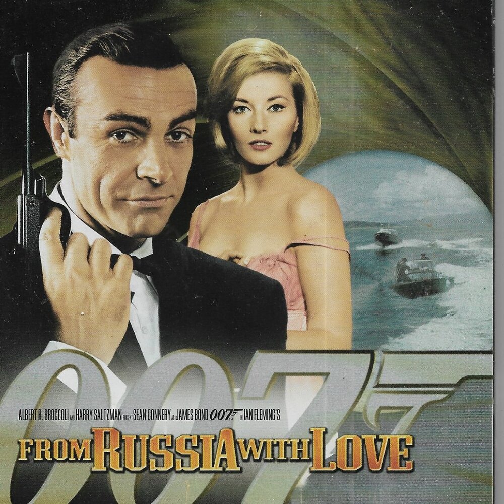 To Russia With Love James Bond 007 Daniela Bianchi Blu Ray Slipcover